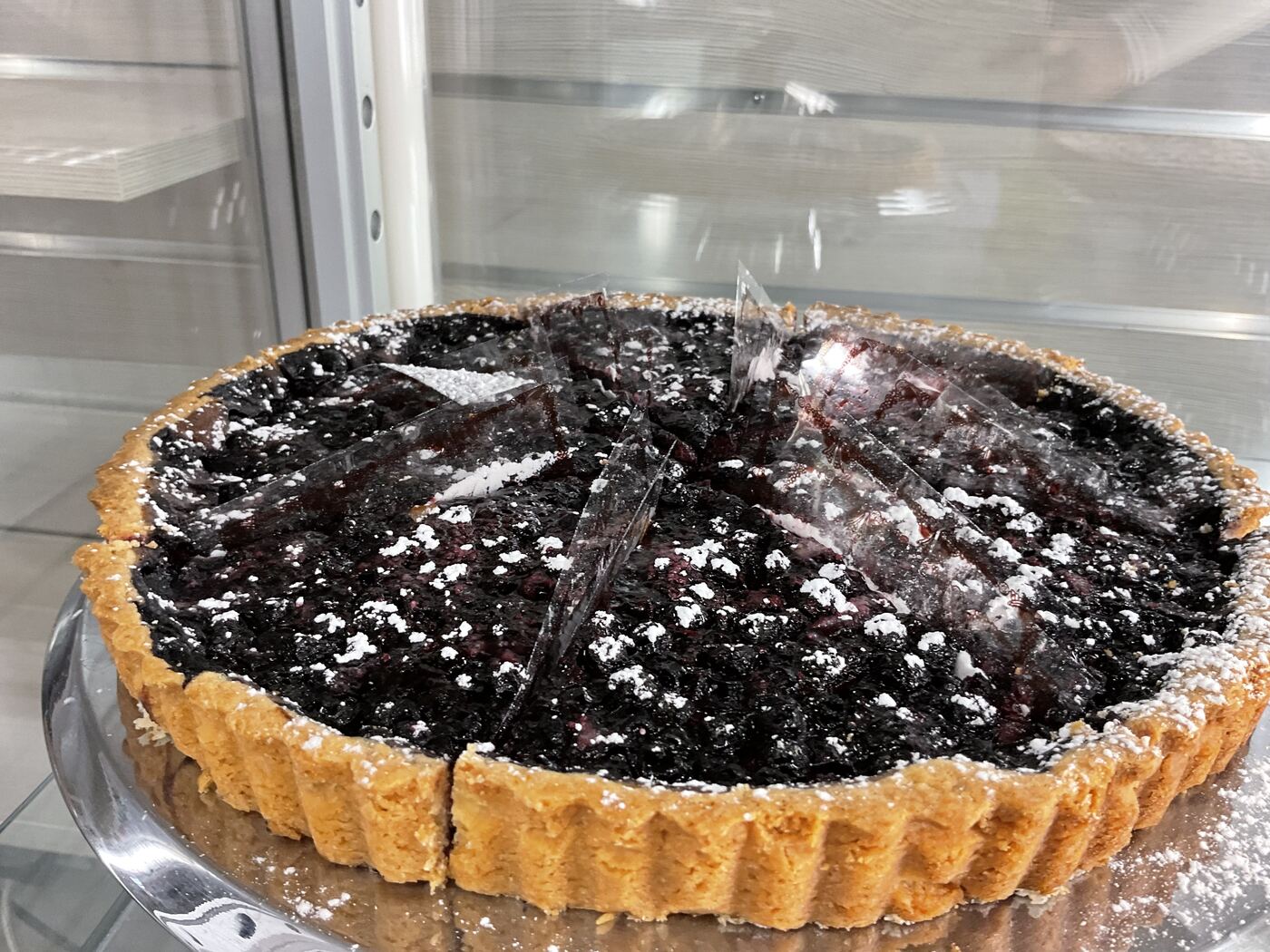 Tarte aux myrtilles